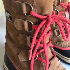 Sorel Caribou Lace-Up Boots. Waterproof, leather
